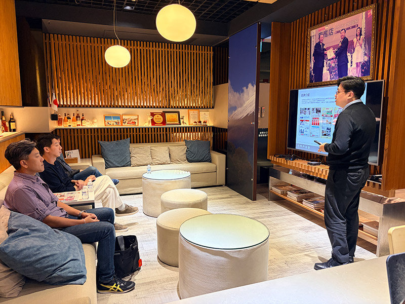 感謝柏鴻建設蒞臨參觀竹桓Cleanup台北門市